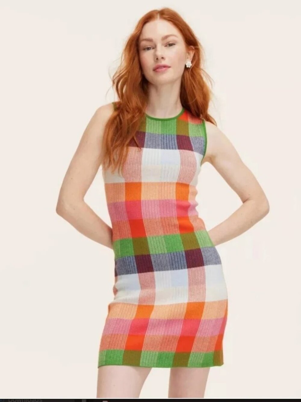 kate spade new york x Target - Women's Plaid Mini Sweater Dress